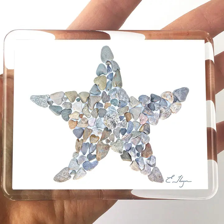 Sea Star Magnet-Love Rocks ME