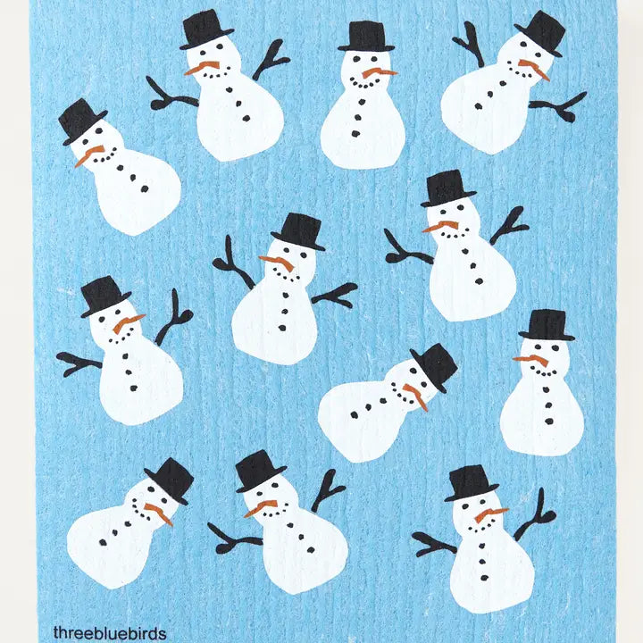 Snowman Swedish Dish Cloth