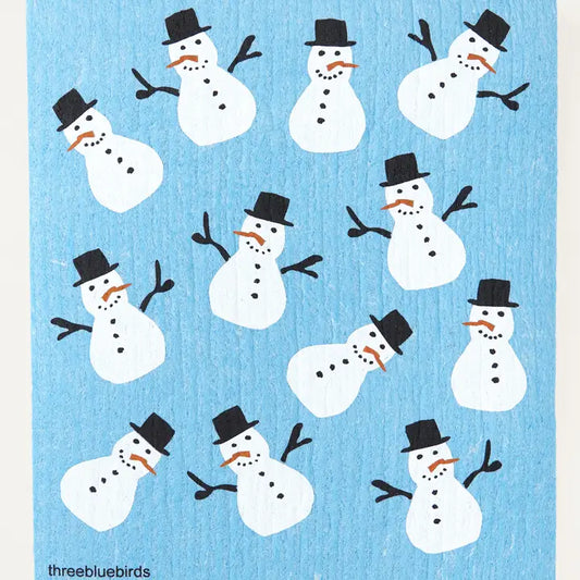 Snowman Swedish Dish Cloth