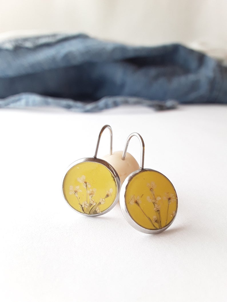 Queen Anne's Lace Earrings