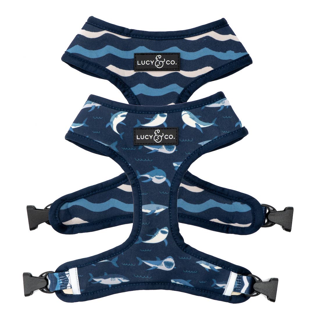 Lucy & Co. Shark Attack Reversible Harness