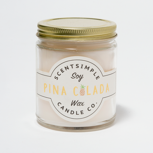 ScentSimple Candle Co.  Colada Soy Wax Candle