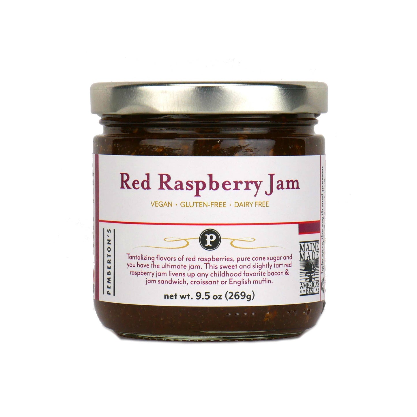 Pemberton's Gourmet Foods Red Raspberry Jam
