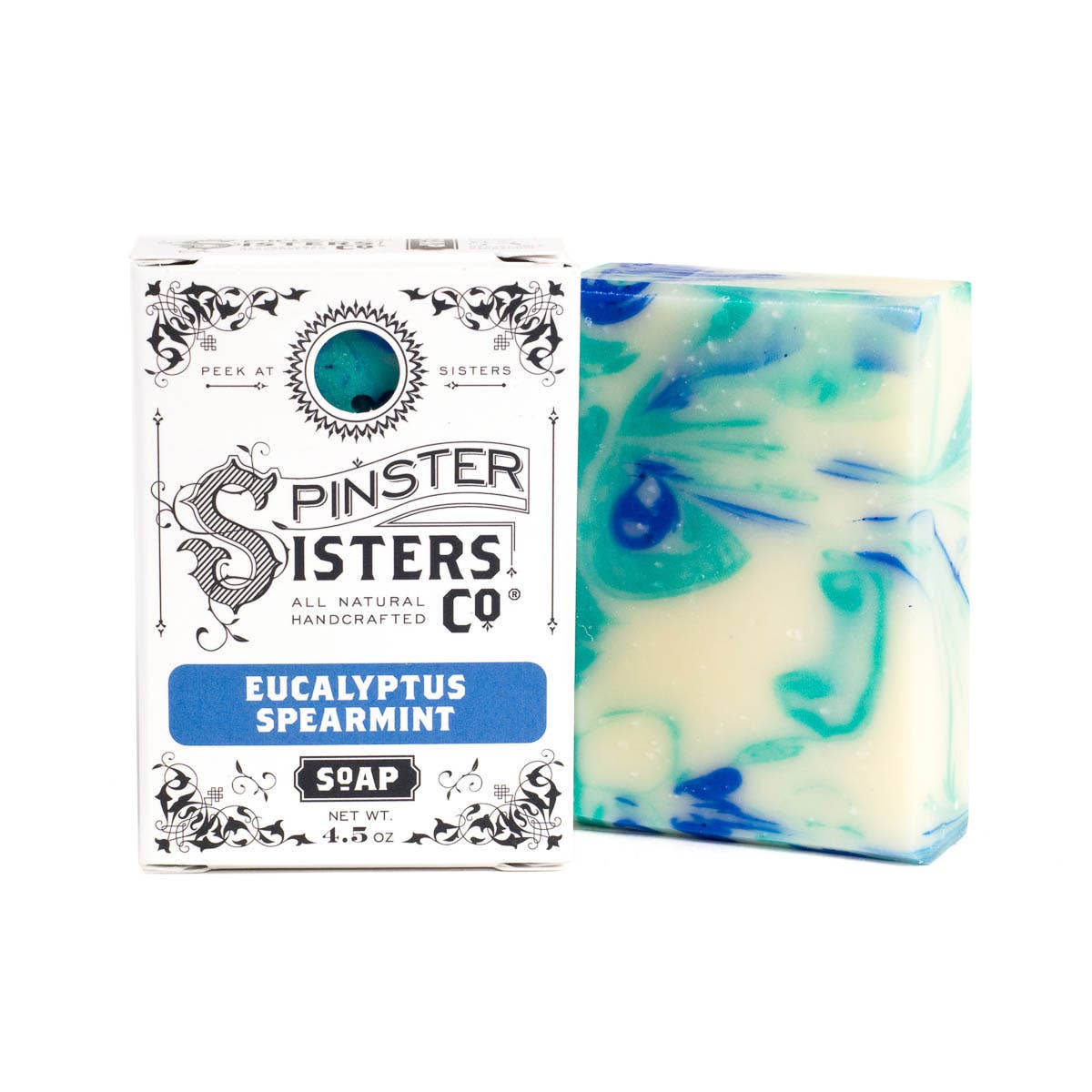 Spinster Sisters Co. Bar Soap 4.5 oz eucalyptus