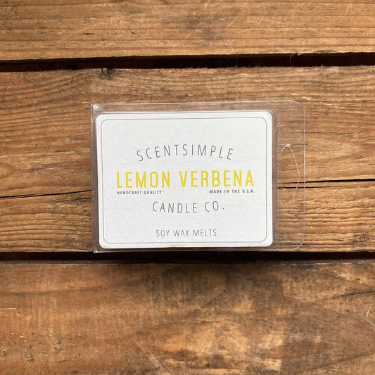 ScentSimple Candle Co. Lemon Verbena Scented Soy Wax Melts