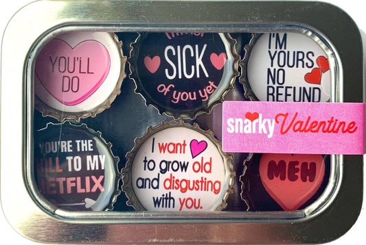 Snarky Valentine's Day Magnets - Spring Decor
