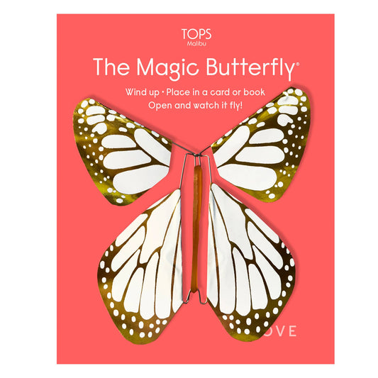 TOPS Malibu Love - Metallic Flying Magic Butterfly