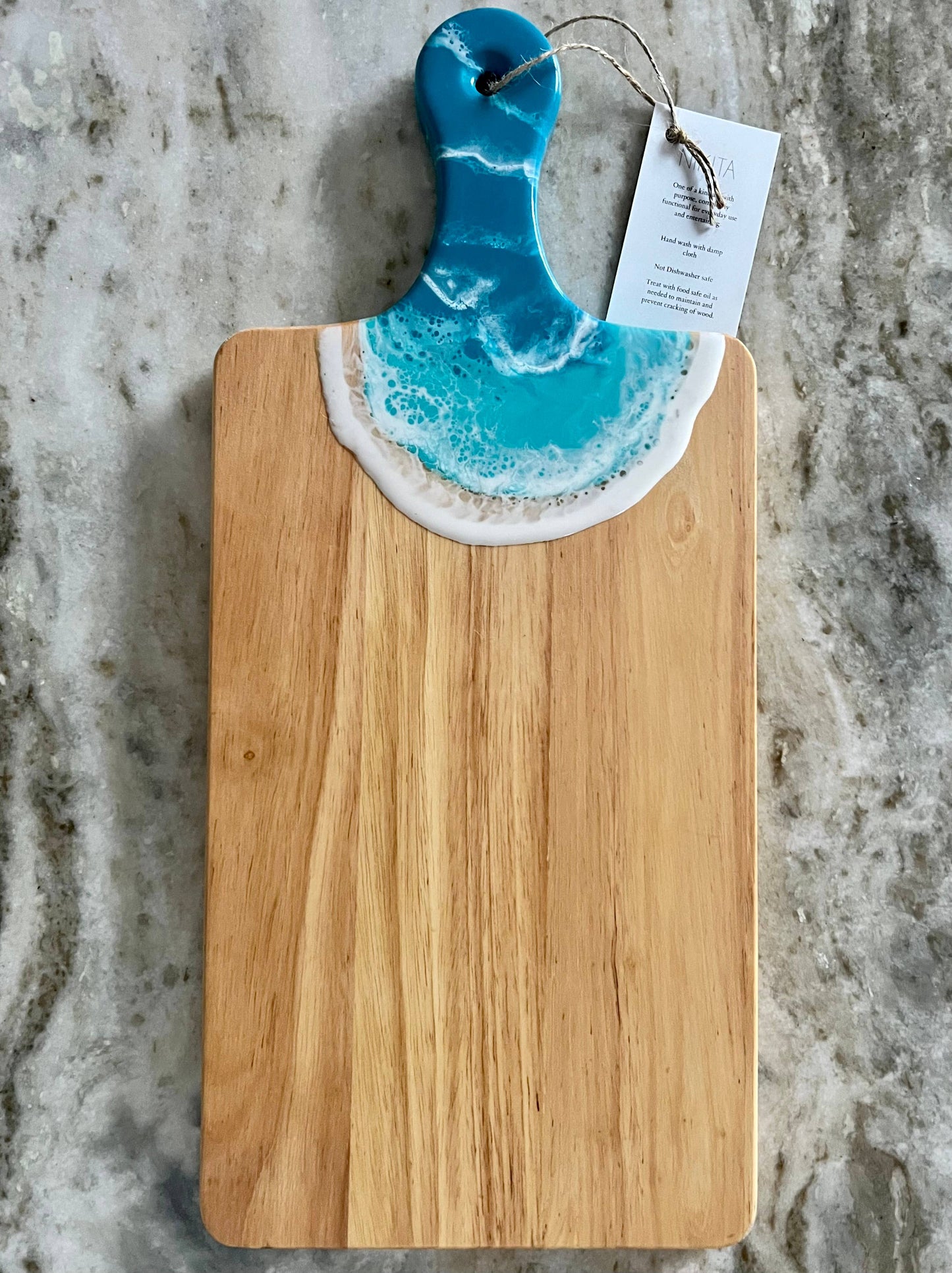 Nikita Fine Art cutti Maldives Arielle's Cheese and Charcuterie Board